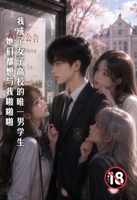 我成了女子高校的唯一男学生,她们都想与我啪啪啪